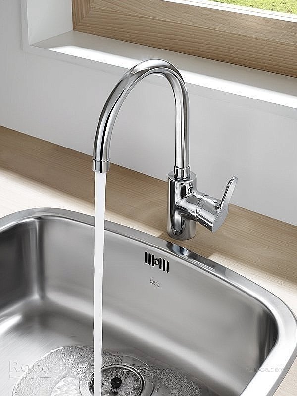 Смеситель для кухни Roca L20 5A8409C0M купить в интернет-магазине сантехники Sanbest
