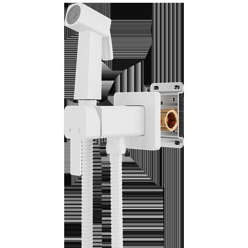 Гигиенический душ Elghansa 22Q0017-White (Set-112) белый купить в интернет-магазине сантехники Sanbest