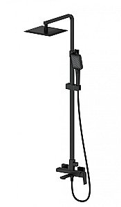 Душевая система WONZON & WOGHAND DIAMOND, Черный матовый (WW-88739011-MB) купить в интернет-магазине сантехники Sanbest