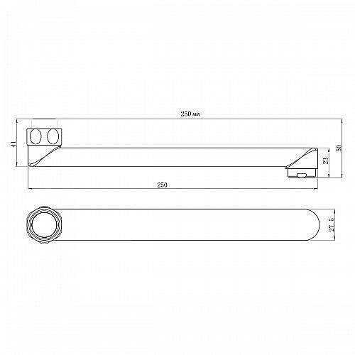 Излив Lemark LM9471C купить в интернет-магазине сантехники Sanbest