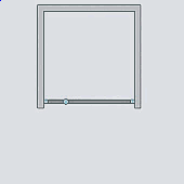Душевая дверь Radaway Twist DWJ 80 стекло тонированное купить в интернет-магазине Sanbest