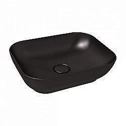 Раковина накладная Bien Motto 50 MTLG05003FD0B7000 черная матовая купить в интернет-магазине Sanbest