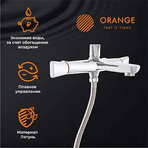 Набор смесителей Orange Lotos M32-311cr хром купить в интернет-магазине сантехники Sanbest