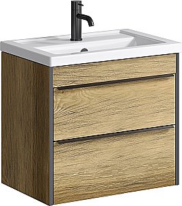 Тумба с раковиной Aqwella Fargo T7/DB для ванной в интернет-магазине Sanbest