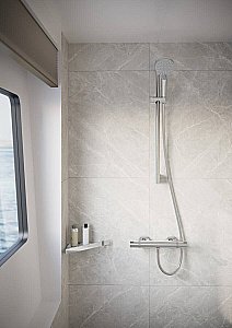 Полка Hansgrohe AddStoris 41741000 хром купить в интернет-магазине сантехники Sanbest