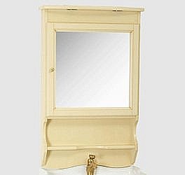 Зеркальный шкаф Migliore Bella 72 Decape Sabbia купить в интернет-магазине сантехники Sanbest