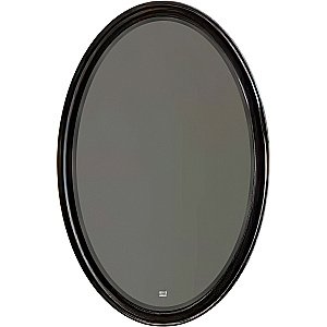 Зеркало Aqwella Borgia 65 BOR0210BLK черное в ванную от интернет-магазине сантехники Sanbest