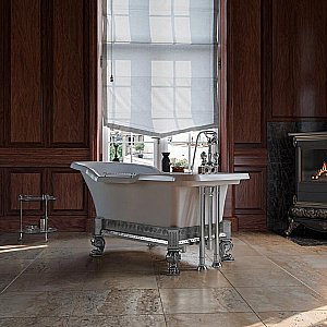 Ванна Migliore Impero Affusto 26343 180х87 белая,хром купить в интернет-магазине Sanbest