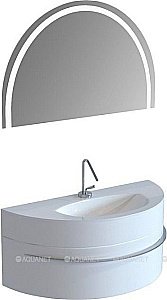 Зеркало De Aqua Эскалада 205785 117 в ванную от интернет-магазине сантехники Sanbest