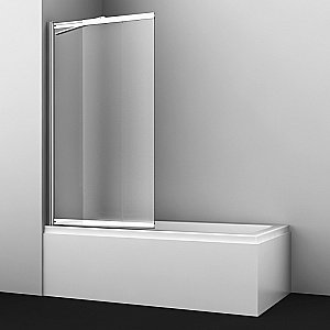 Шторка для ванны WasserKraft Main 41S02-100  Matt glass Fixed купить в интернет-магазине Sanbest