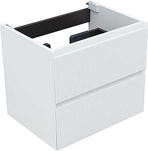Тумба с раковиной Aquanet Альтера 337154 60 белый матовый для ванной в интернет-магазине Sanbest