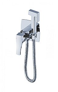 Смеситель с гигиеническим душем встраиваемый WONZON & WOGHAND FLEX, Хром (WW-88829072-CR) купить в интернет-магазине сантехники Sanbest