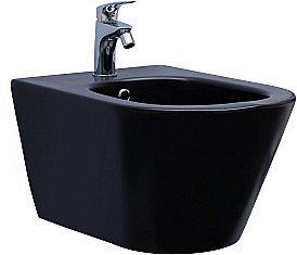 Биде подвесное Aquanet Lake 316464 черный матовый купить в интернет-магазине Sanbest