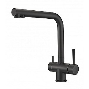 Смеситель для кухни Milacio Ultra MCU.558.TB черный купить в интернет-магазине сантехники Sanbest