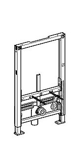 Инсталляция для биде Geberit Duofix 524 купить в интернет-магазине сантехники Sanbest