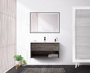 Тумба с раковиной BelBagno KRAFT 1C SO 80 Pino Pasadena для ванной в интернет-магазине Sanbest