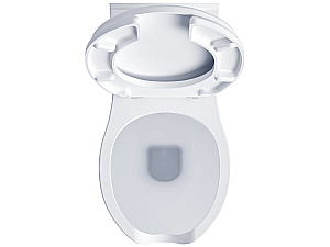 Унитаз Ravak Safe Rim X01930 белый, с крышкой микролифт, слив-торнадо купить в интернет-магазине Sanbest