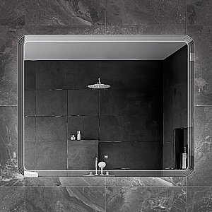 Зеркало с LED подстветкой Cezares DUET CZR-SPC-LED-TCH 100x80 в ванную от интернет-магазине сантехники Sanbest