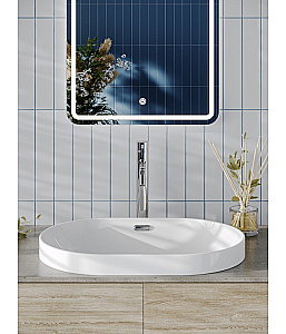 Раковина Agger ASB02600 белый глянец купить в интернет-магазине Sanbest