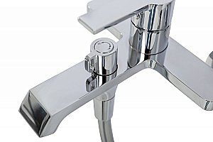 Смеситель для ванны и душа BelBagno AURORA-VASM-CRM хром купить в интернет-магазине сантехники Sanbest