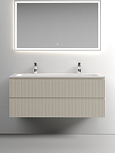 Тумба с раковиной Sancos SNOB T SNT120CE 120 Beige Soft для ванной в интернет-магазине Sanbest