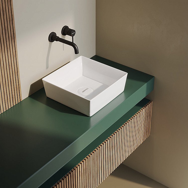 Раковина Berges Mascon 38 181004 белая купить в интернет-магазине Sanbest