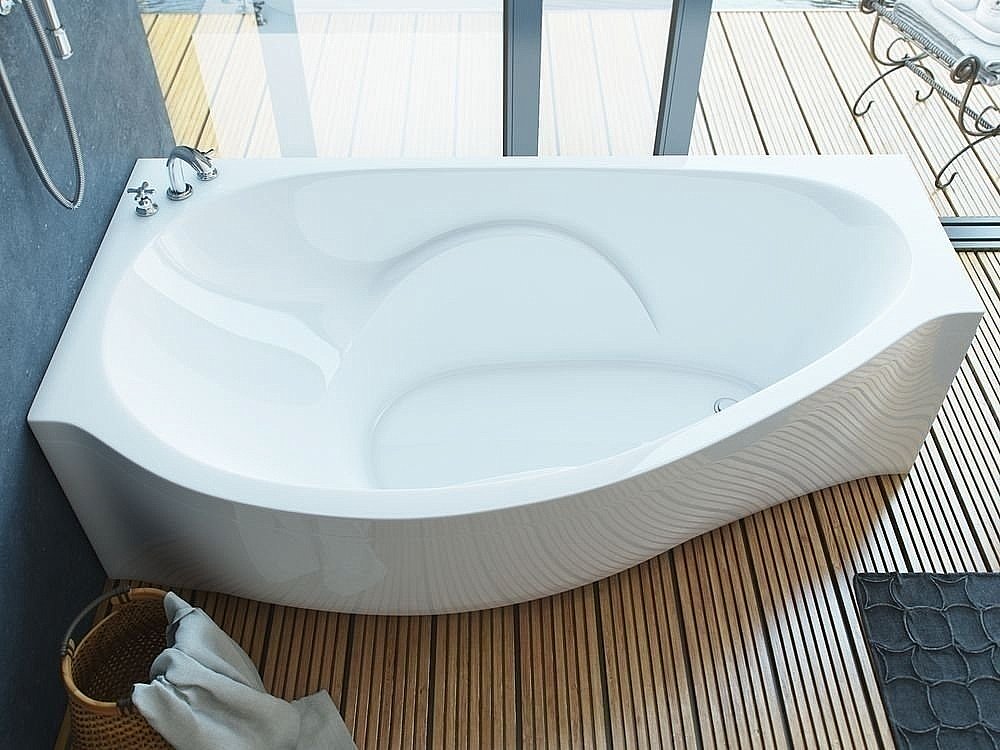 Ванна Эстет Грация 170x94 цвет по RAL c блестками купить в интернет-магазине Sanbest