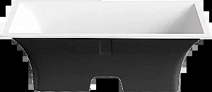 Ванна BAS Мадрид ва00008 170x80 черная купить в интернет-магазине Sanbest