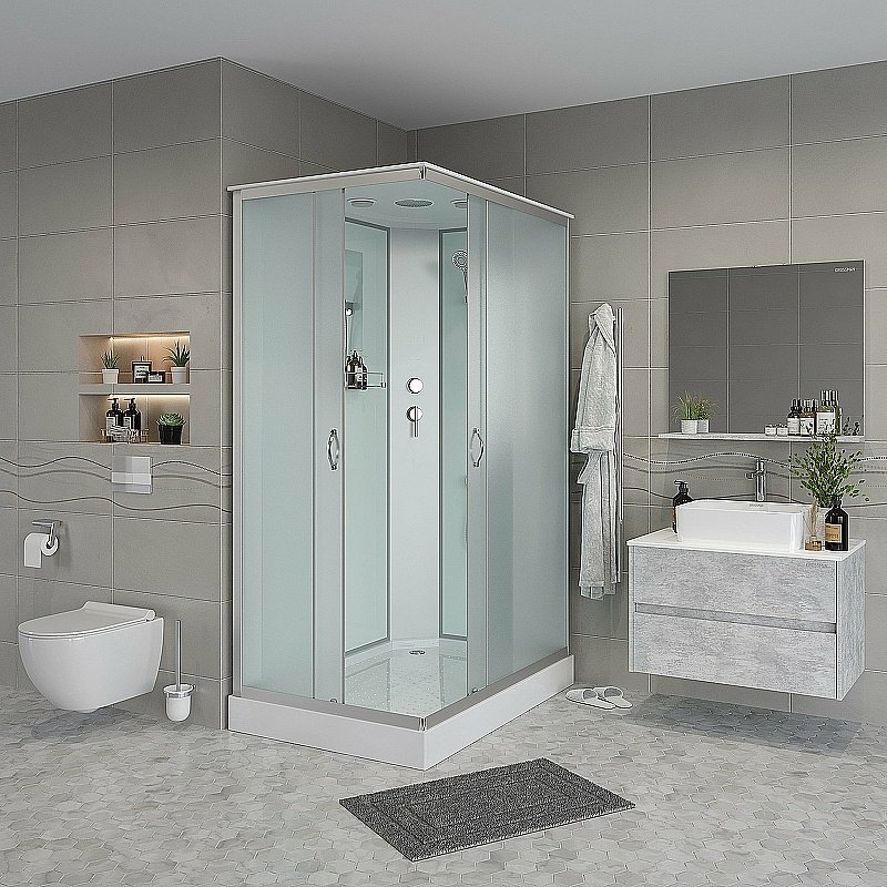 Душевая кабина Niagara Classic NG-43285-14Q 120x80 купить в интернет-магазине Sanbest