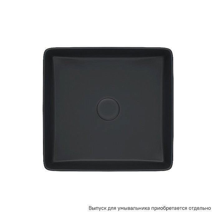 Раковина накладная Iddis Slide SLIBM01i27 черный купить в интернет-магазине Sanbest