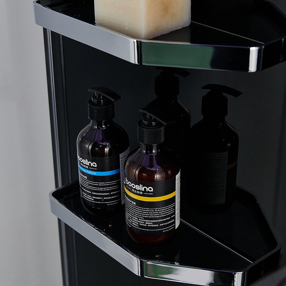 Душевая кабина Orans Diamond 89105RBLH 120х90 профиль черный купить в интернет-магазине Sanbest