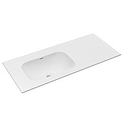 Раковина Vincea Elise VCB-4EL120MW-L белый матовый левая купить в интернет-магазине сантехники Sanbest