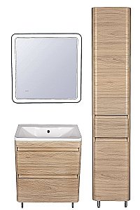 Тумба с раковиной Style Line Атлантика 60 напольная для ванной в интернет-магазине Sanbest