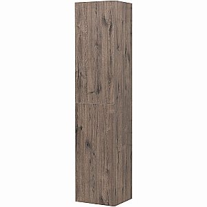 Пенал Aquanet Алвита new 35 334189 дуб веллингтон табак для ванной в интернет-магазине сантехники Sanbest