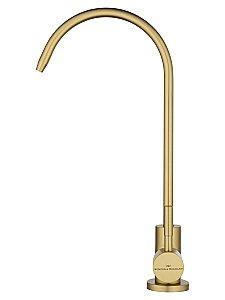 Смеситель для фильтрованной воды WONZON & WOGHAND WW-AE4587-BG брашированное золото купить в интернет-магазине сантехники Sanbest