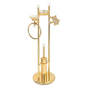 Стойка для ванной Migliore Сristalia ML.CRS-60.244.DO золото/Swarovski купить в интернет-магазине сантехники Sanbest