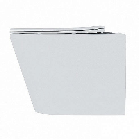 Унитаз подвесной IDDIS Calipso CALRDSEi25 безободковый, с крышкой микролифт купить в интернет-магазине Sanbest