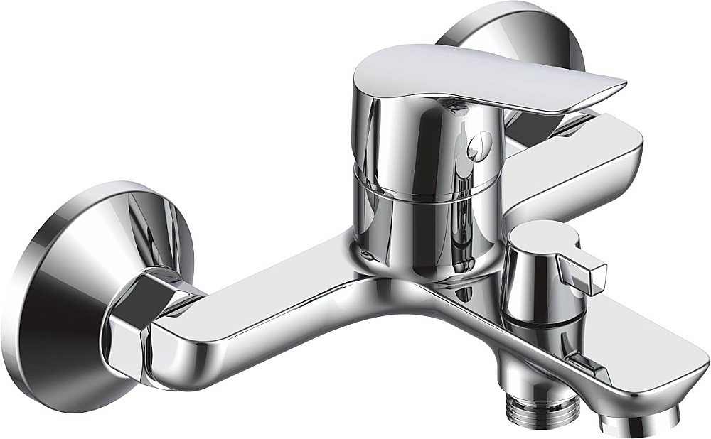 Смеситель для ванны Rush Samui SA0930-44 хром купить в интернет-магазине сантехники Sanbest