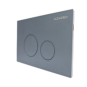 Кнопка для инсталляции Azario NEW-TS AZ-SS-002-GG оружейная сталь матовая купить в интернет-магазине сантехники Sanbest