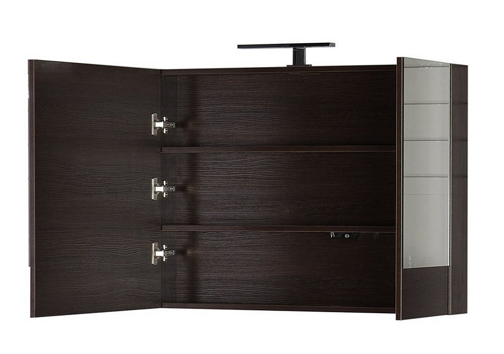 Зеркальный шкаф Aquanet Нота 90 венге купить в интернет-магазине сантехники Sanbest