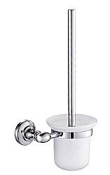 Ершик для унитаза CeramaLux Bianco 52013 хром купить в интернет-магазине сантехники Sanbest