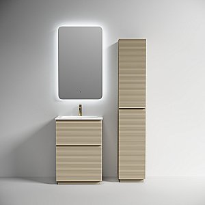 Тумба с раковиной Sancos FOLK Floor FL60FCP/CN7011 60 Капучино для ванной в интернет-магазине Sanbest