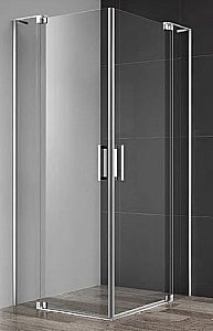 Душевой уголок Cezares Slider 105х105 SLIDER-A-2-100/110-C-Cr стекло прозрачное/профиль хром купить в интернет-магазине Sanbest