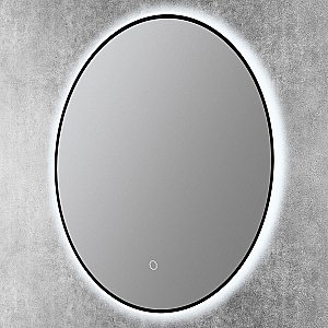 Зеркало Art&Max Sanremo AM-San-700-DS-F-Nero в ванную от интернет-магазине сантехники Sanbest