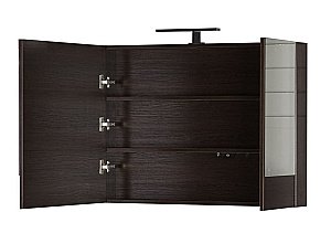 Зеркальный шкаф Aquanet Нота 90 венге купить в интернет-магазине сантехники Sanbest