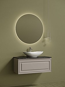 Тумба с раковиной Sancos Very 100 со столешницей, Doha Soft для ванной в интернет-магазине Sanbest