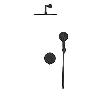 Душевая система WhiteCross Y YSET04TOPBL черная матовая купить в интернет-магазине сантехники Sanbest