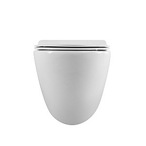 Унитаз подвесной BelBagno AMANDA безободковый, с крышкой микролифт купить в интернет-магазине Sanbest