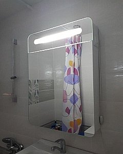 Зеркальный шкаф Aquanet Лукка 70 купить в интернет-магазине сантехники Sanbest