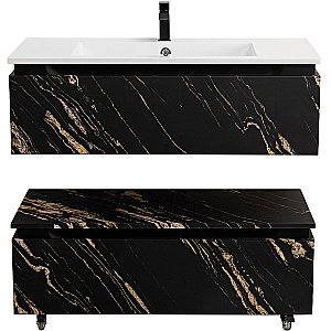 Нижняя тумба Cezares SLIDER-1000-1C-PI-NF-P черный фьюжн для ванной в интернет-магазине сантехники Sanbest